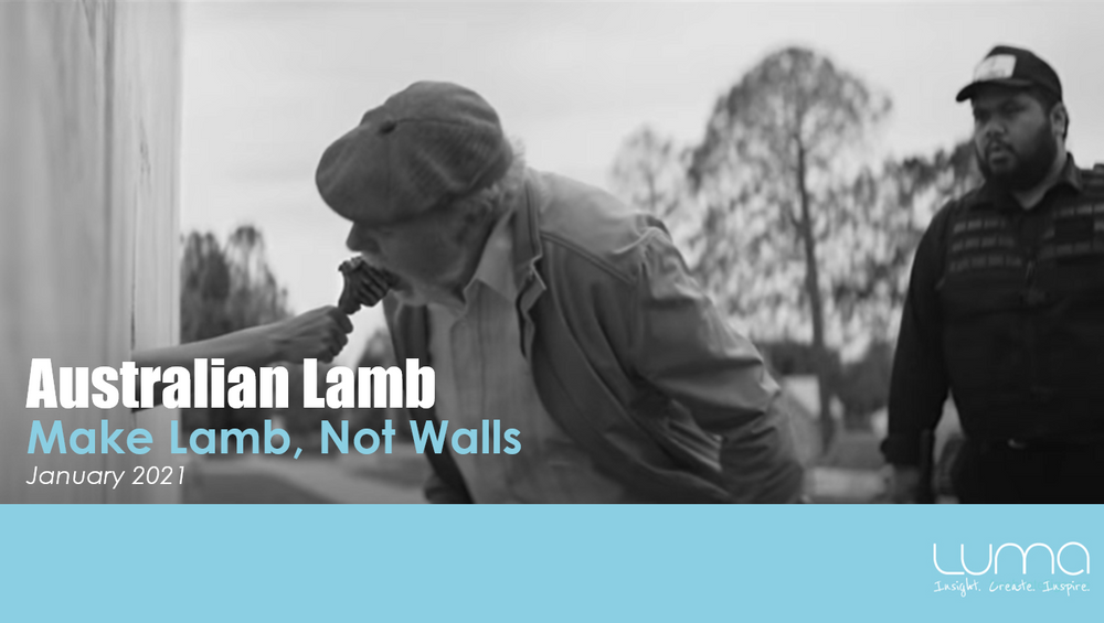 Make Lamb, Not Walls…..A Timely Reminder